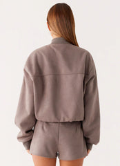 Thats Chill Bomber Jacket - Grey
